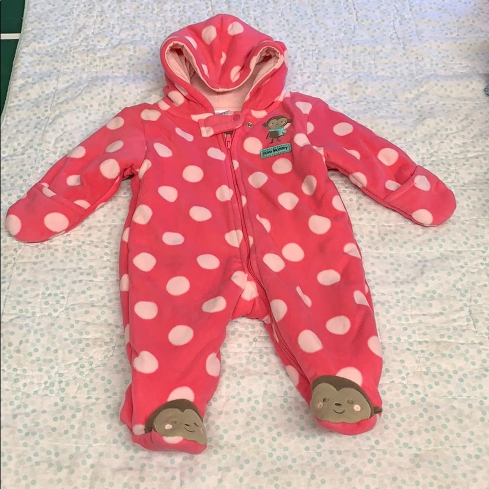Carter’s fleece bodysuit